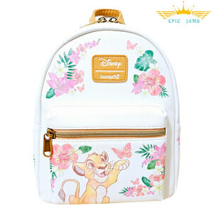Loungefly Disney the Lion King Simba Butterfly Mini Backpack New